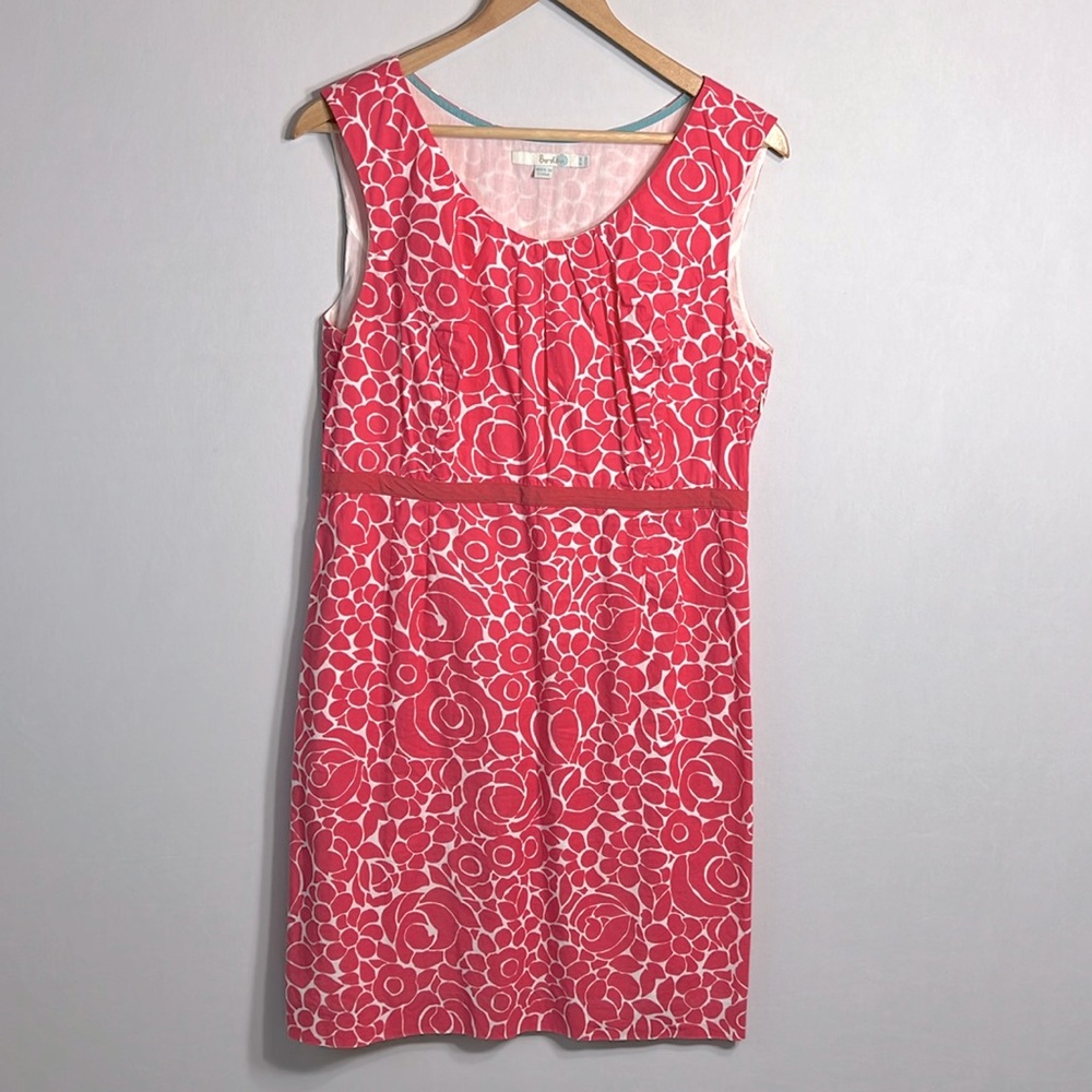 Boden Sleeveless 100% Cotton Shift Dress size 10P